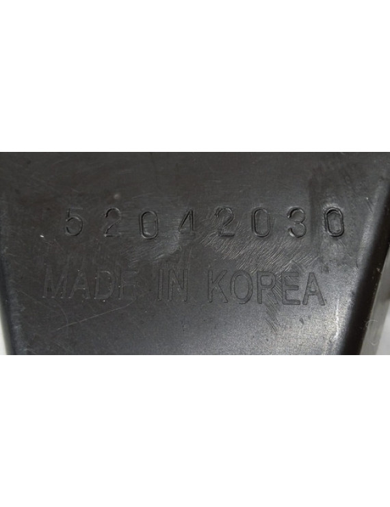 Guia Vidro Dianteira Esquerda Spin 2013 - 2018 Preto