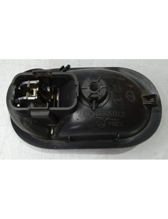 Maçaneta Interna Lado Direito Megane 2007 - 2013 Preto Dianteira