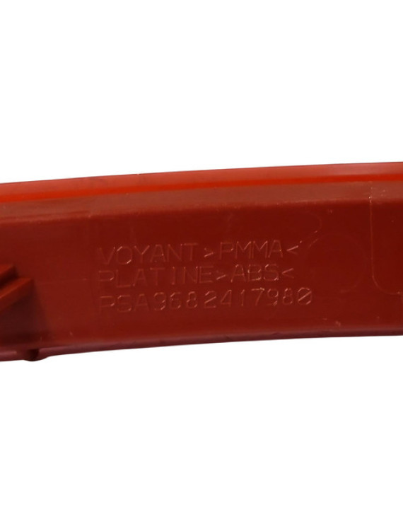 Refletor Olho De Gato Traseiro Direito C5 2008 2009 2010 Vermelho