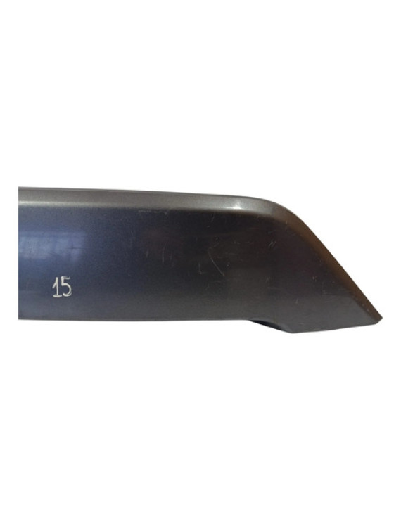 Moldura Aplique Tampa Traseira Outlander 2007 - 2010 Preto