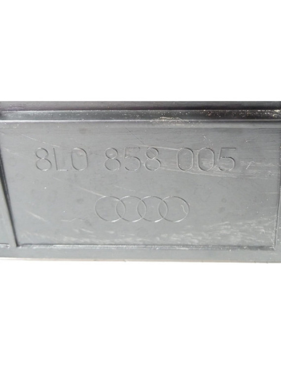 Moldura Painel Rádio Som 1din Audi A3 1997 A 2006 - Preto A Preto