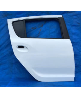 Porta Traseira Direita Sandero 2014 15 16 17 2018 2019 2020 Direito Branco