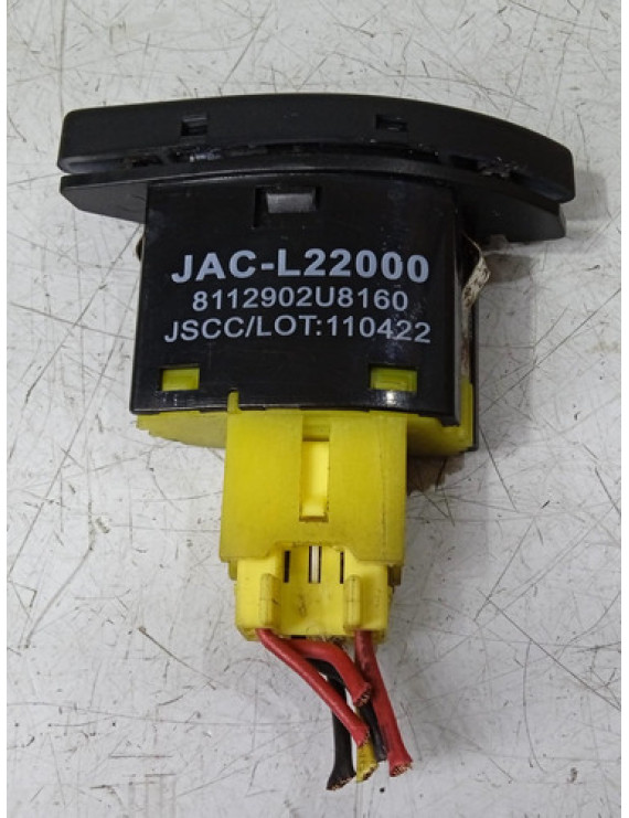 Botão Desembaçador Ar Jac J6 J3 2013 - 2018