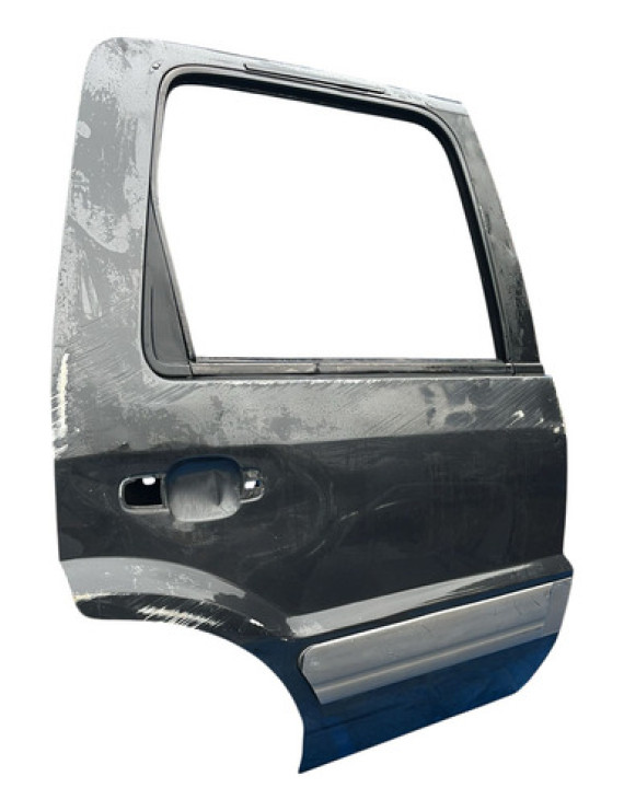 Porta Traseira Direita Ford Ecosport 2004 A 2012 Avarias Preto