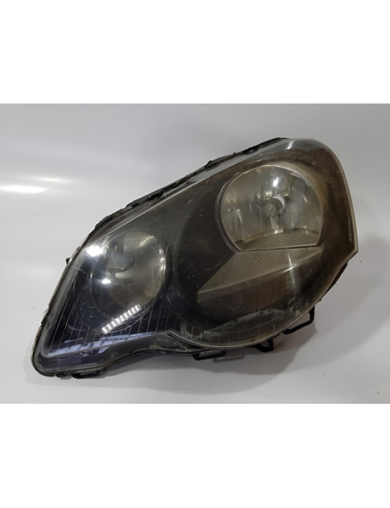 Farol Esquerdo Polo 2007 - 2011 Detalhe - Esquerdo/motorista
