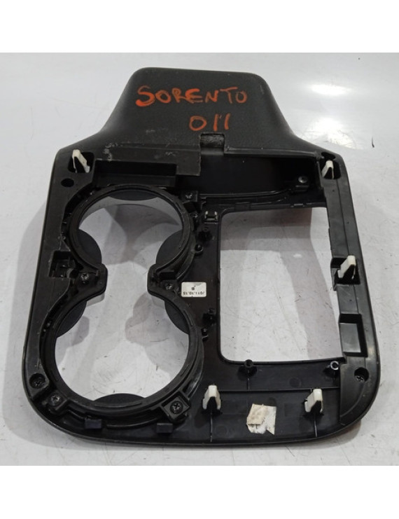 Acabamento Console Porta Copos Kia Sorento 2011 2012