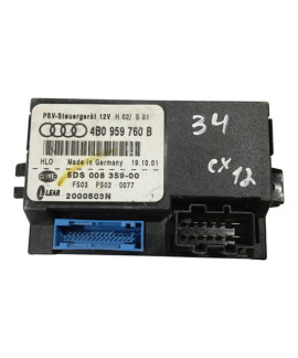 Módulo Banco Dianteiro Esquerdo Audi A6 2005 / 4b0959760b   