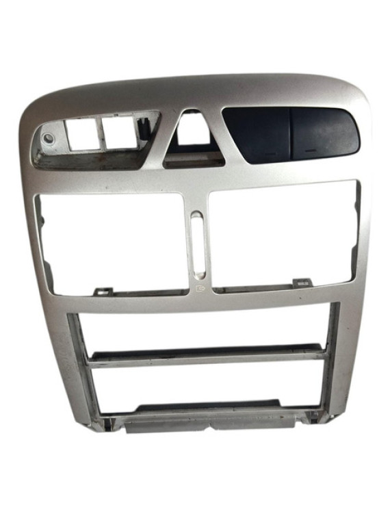 Moldura Painel Central Peugeot 207 307 2002 - 2012 Preto