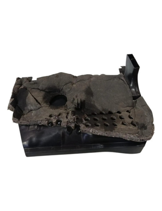 Acabamento Painel Inferior Direito Mercedes C320 2001 Preto