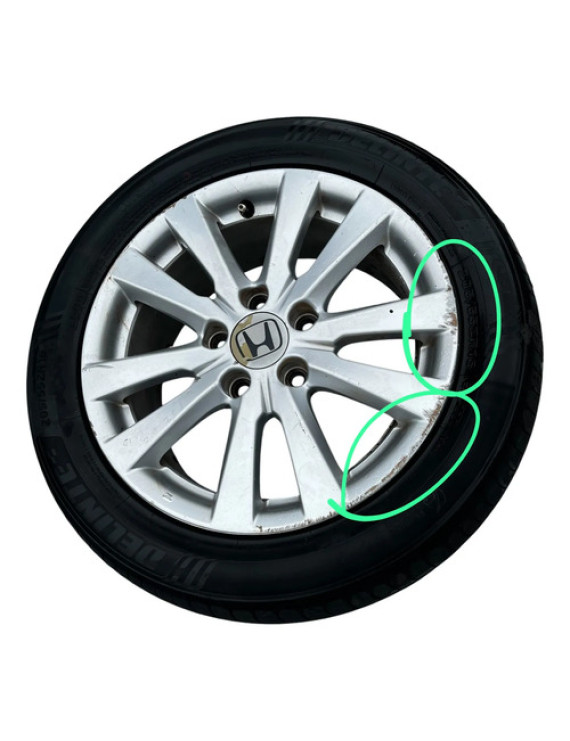Jogo De Rodas Aro 16 Civic 2012 2013 2014 2015 2016 Preto