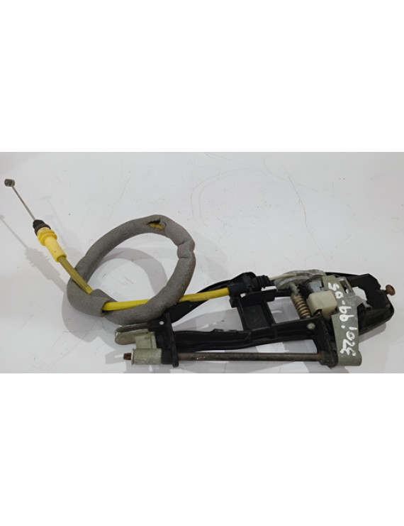 Suporte Maçaneta Ext Diant Esquerda Bmw 320i 1999 - 2005 Preto Dianteira