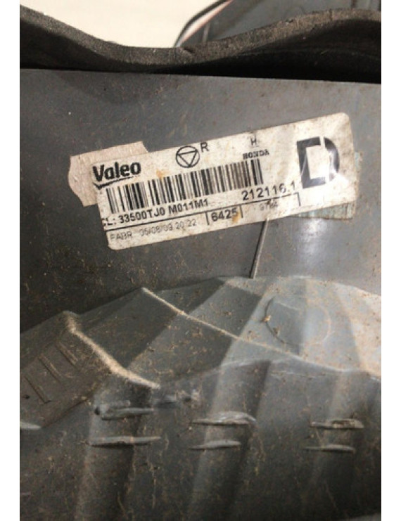 Lanterna Direita Honda New Fit 2009 - 2014