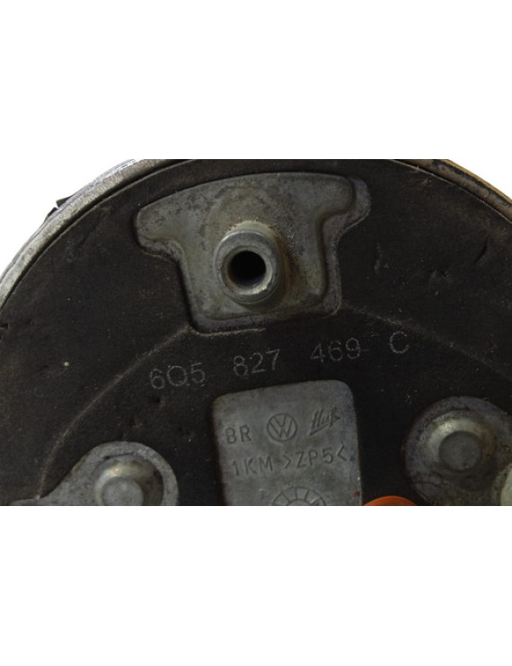 Emblema Fechadura Tampa Traseira Polo Sedan 2003 - 2008 - Preto