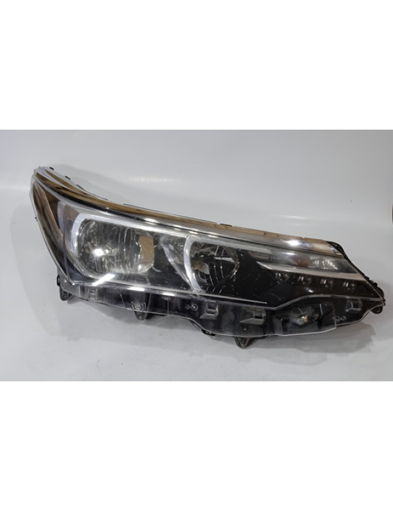Farol Direito Led Corolla 2017 Detalhes Direito/passageiro