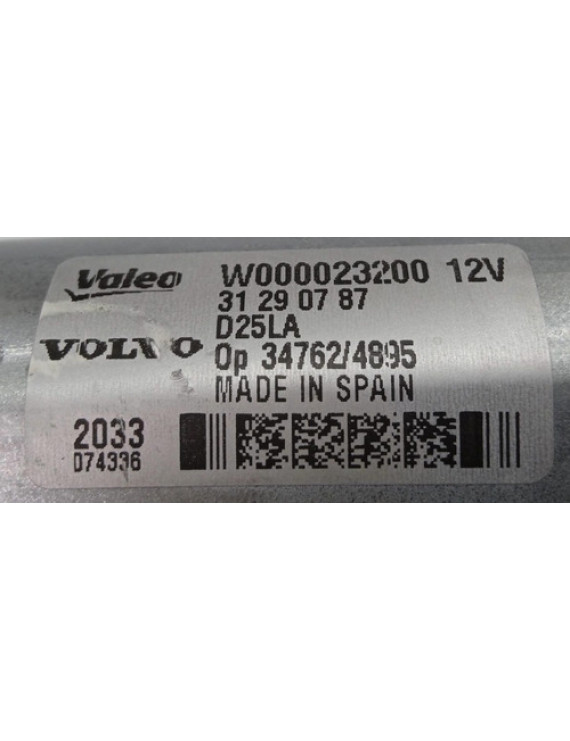 Motor Limpador Traseiro Volvo Xc60 2008 - 2016