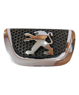 Emblema Grade Dianteira Peugeot 307 2007 - 2012 Preto