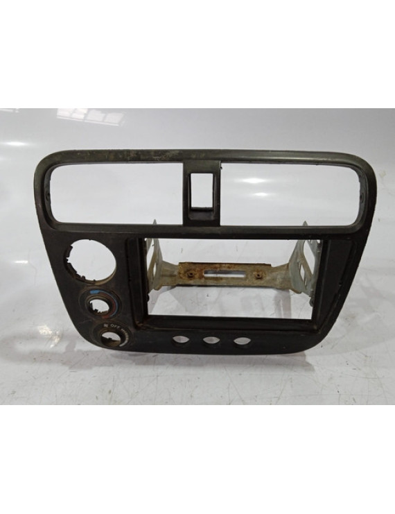 Moldura Painel Central Honda Civic 2001 - 2006   