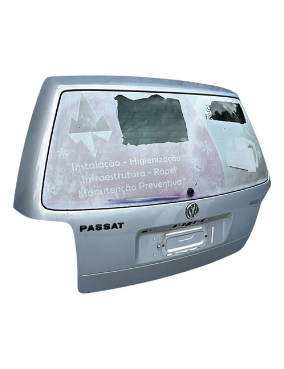 Tampa Traseira Passat Variant 1997 A 2004 Prateado