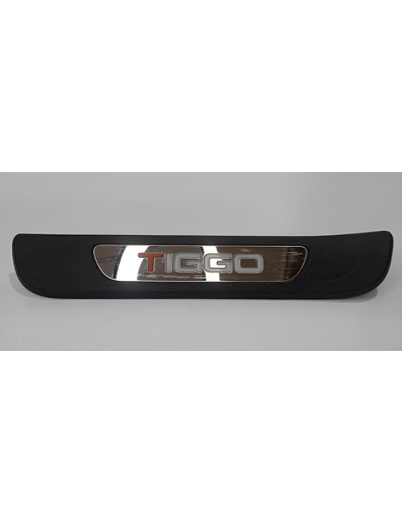 Soleira Traseira Esquerda Chery Tiggo 7 2020 2021 2022 Preto