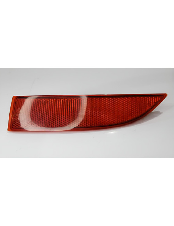 Refletor Olho De Gato Traseiro Esquerdo Sandero 2014 - 2018 Vermelho