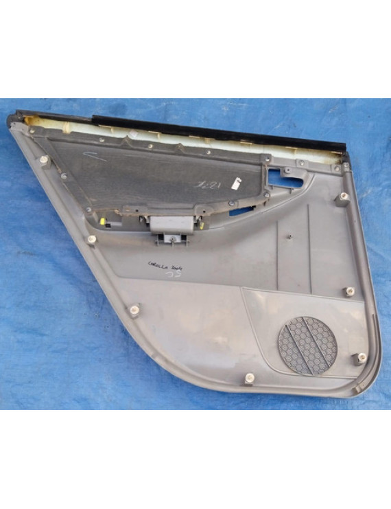 Forro Porta Traseira Direita Corolla 2003 - 2008 Cinza