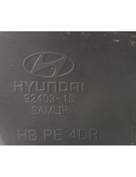 Lanterna Esquerda Tampa Traseira Hb20 Sedan 2013 - 2018 Esquerdo/motorista Vermelho