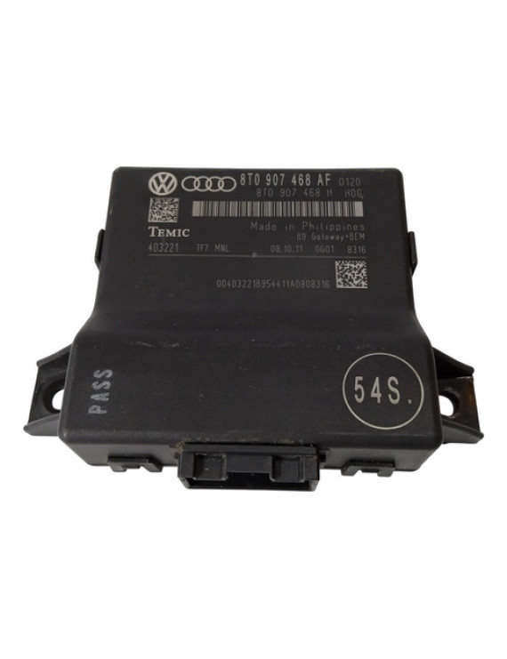 Módulo Controle Gateway Audi A4 2.0 2009 - 2012 8t0907468af