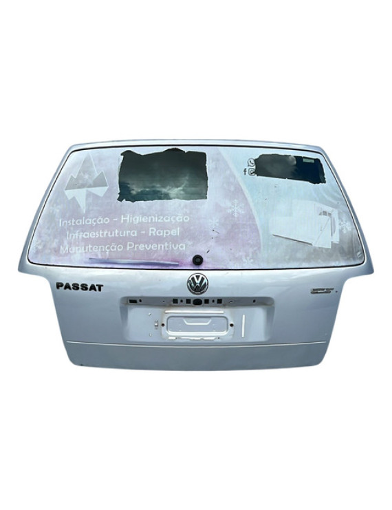 Tampa Traseira Passat Variant 1997 A 2004 Prateado