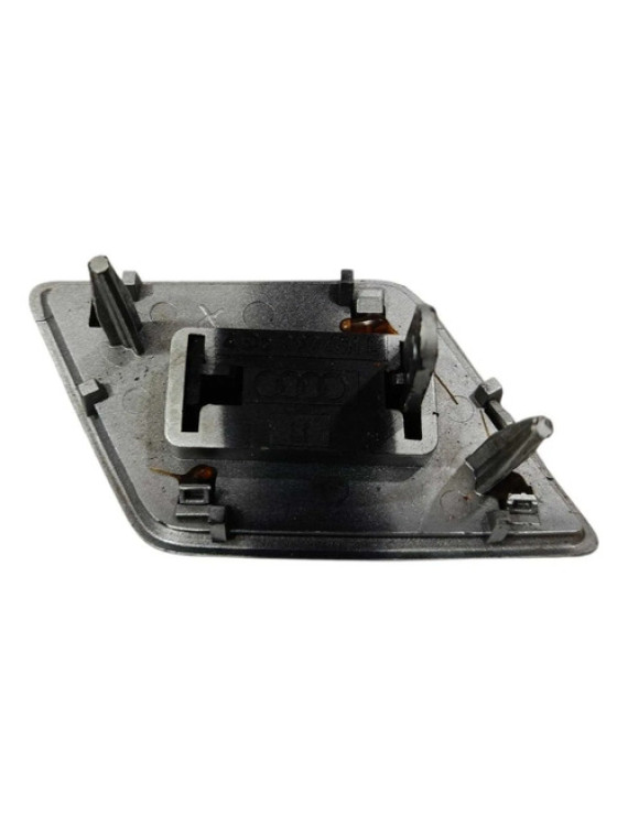 Tampa Acabamento Esguicho Farol Esquerdo Audi A8 1998 - 2002 Prateado