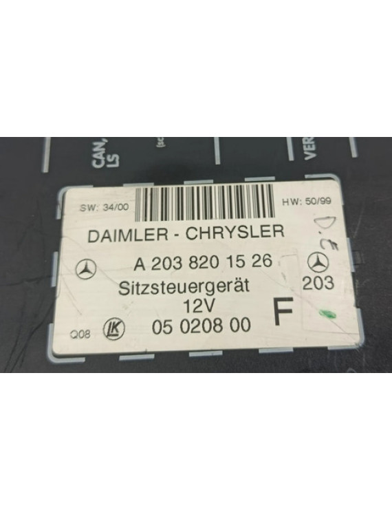 Módulo Banco Dianteiro Esquerdo Mercedes C320 2001