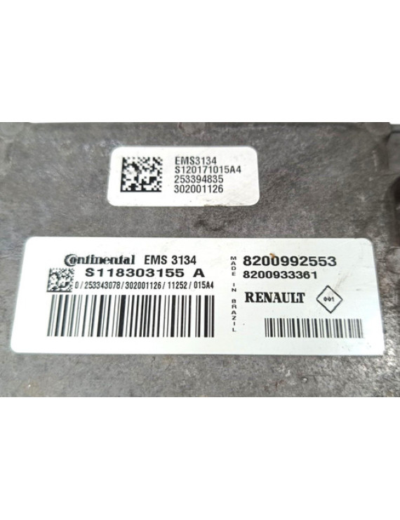 Módulo Injeção Sandero 1.6 2008 - 2014 / S118303155a