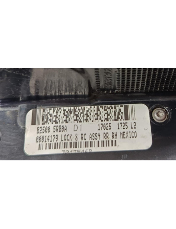 Fechadura Porta Traseira Direita Nissan Kicks 2016 - 2022