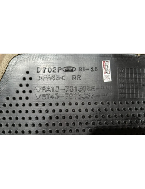 Jogo De Tapetes Bege Ford Edge 2008 - 2014 Detalhe Bege