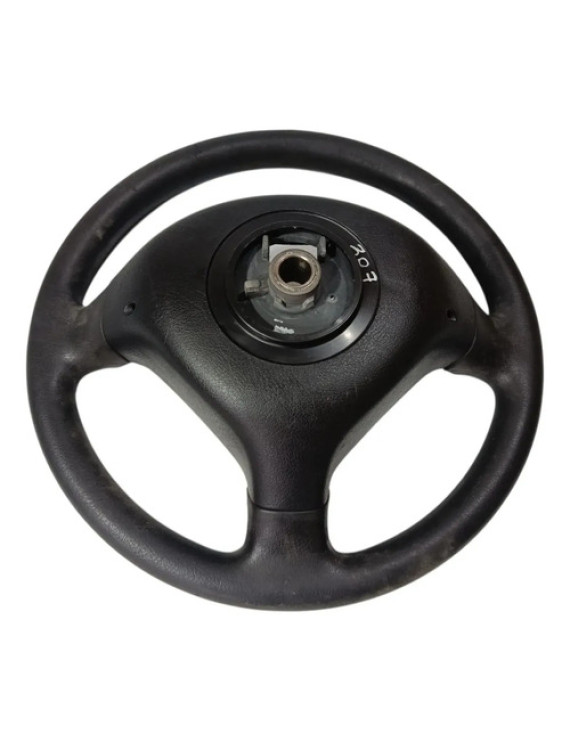 Volante Direção Peugeot 307 Sw 2005 - 2012 / Detalhe Preto