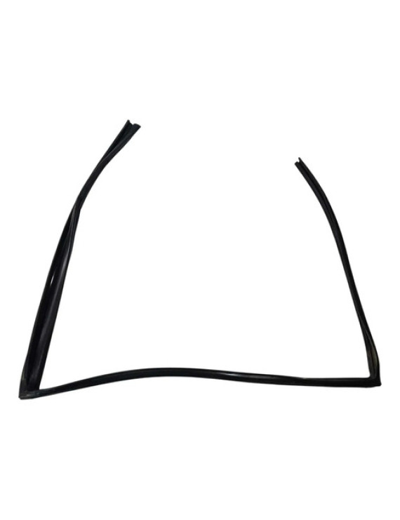 Borracha Caneleta Vidro Traseira Direita Civic 2001 - 2005 Preto