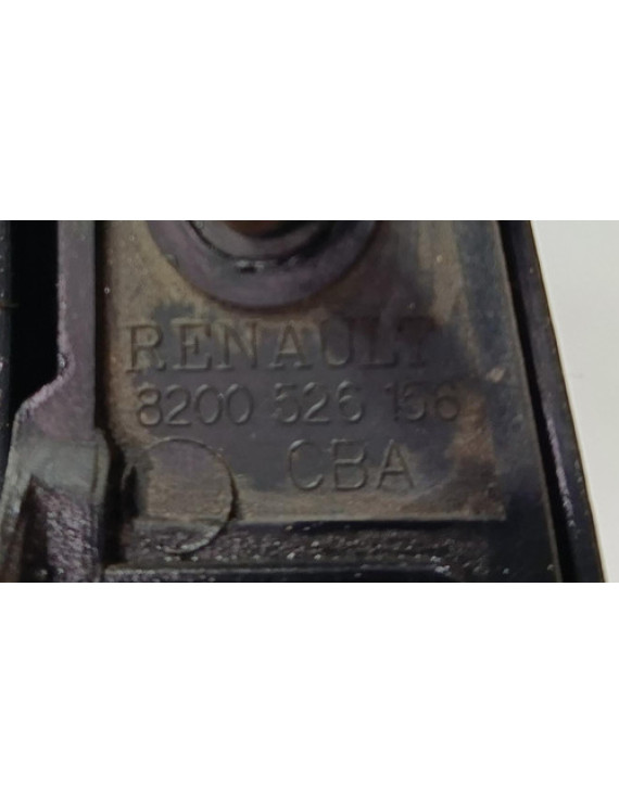 Maçaneta Externa Traseira Direita Sandero 2008 - 2014 Preto Traseira