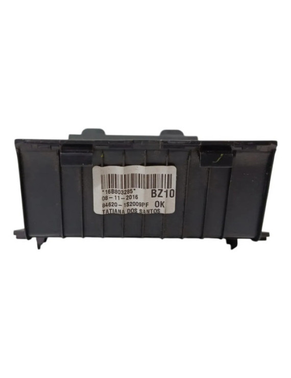 Moldura Acabamento Painel Tomada 12v Hb20 2013 - 2019 Preto