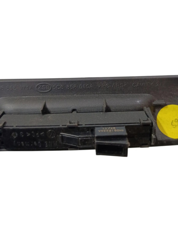 Moldura Painel Central Jetta 2012 2013 2014 2015 2016 Preto