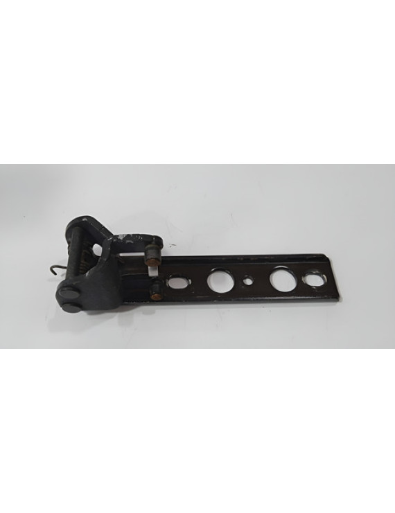 Trilho Meio Porta Correr Direita Toyota Prévia 1990 - 1999 Preto