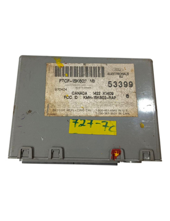 Módulo Central Alarme Ford Taurus 1998 / F7cf15k602ab