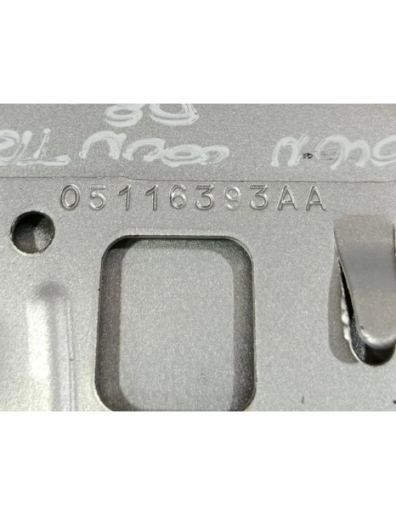 Portinhola Tanque Combustível Town Country 2008 - 2014 Prateado 2008