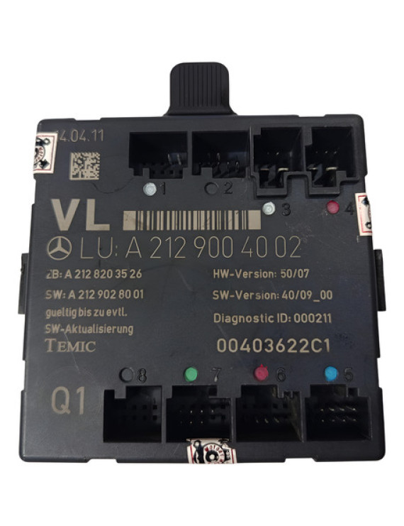 Módulo Porta Dianteiro Esquerdo C180 2012 / A2129004002