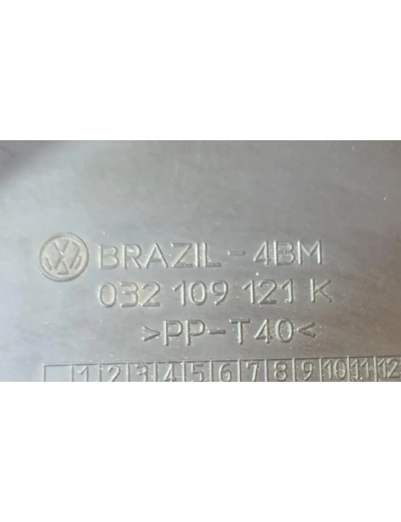 Capa Superior Correia Dentada Gol Fox Polo 1.0 2008 - 2012 Preto