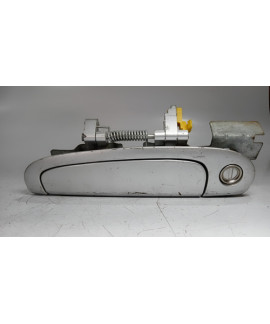 Maçaneta Externa Dianteira Esquerda Kia Picanto 2008 - 2012 Prateado