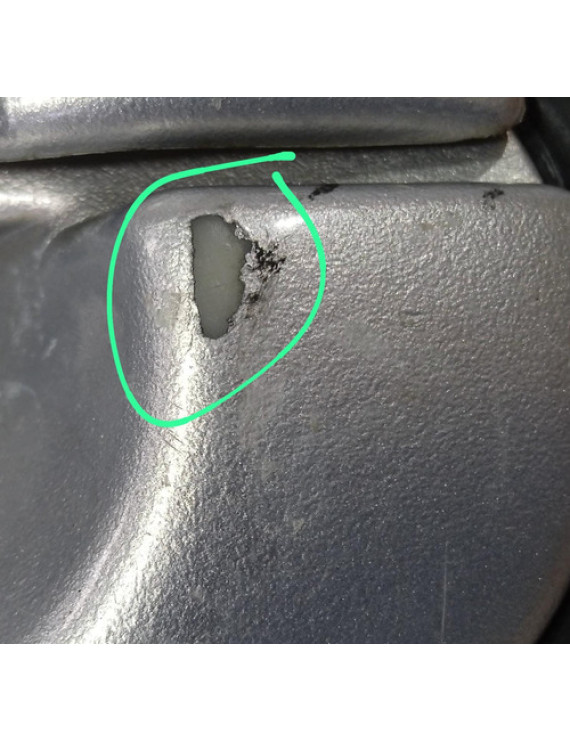 Maçaneta Externa Traseira Direita Ford Taurus 1997 1998 Preto