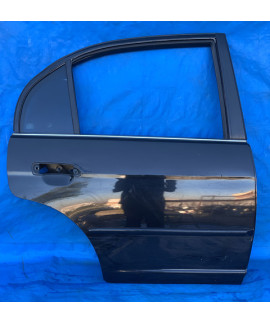 Porta Traseira Direita Civic 2001 2002 2003 2004 2005 2006 Preto