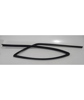 Borracha Do Vidro Traseiro Direito Toyota Rav4 2006 - 2012 Preto