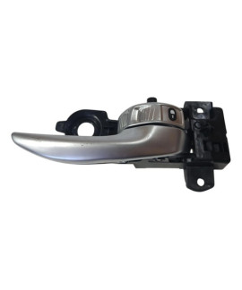 Maçaneta Interna Traseira Direita Fiat Toro 2016 - 2020 Preto Traseira