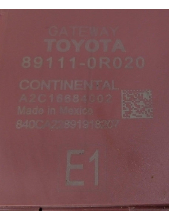 Módulo Gateway Corolla 2.0 2020 - 2024 / 891110r020