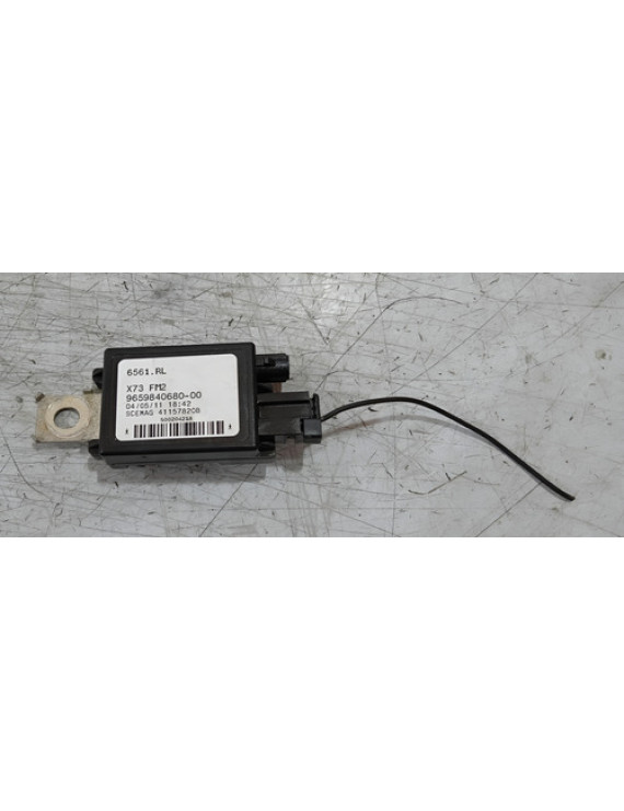 Módulo Amplificador Antena C5 2008 - 2012 / 9659840680 Preto